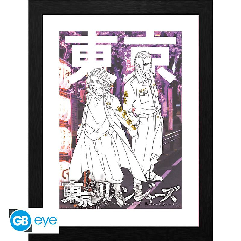 Tokyo Revengers (Mikey & Draken) Framed Collector Print 30 x 40cm