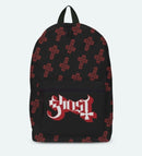 Ghost Crucifix Red (Classic Rucksack) - The Musicstore UK