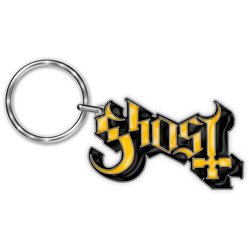 Ghost (Logo) Metal Keychain - The Musicstore UK