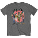 Gorillaz (Group Circle Rise) Unisex T-Shirt - The Musicstore UK