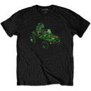 Gorillaz (Group Green Jeep) Black Unisex T-Shirt - The Musicstore UK