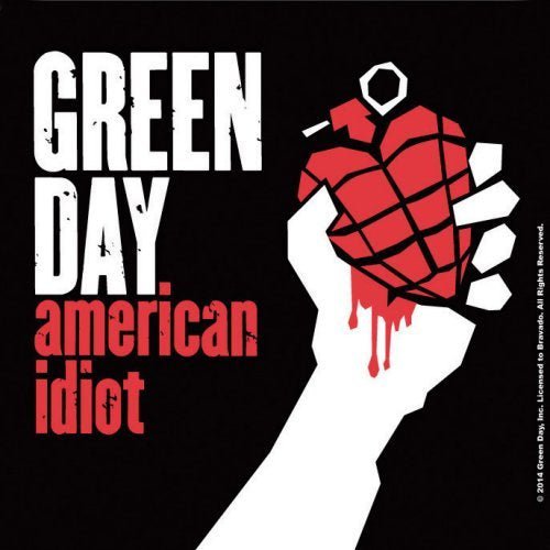 Green Day (American Idiot) Cork Coaster - The Musicstore UK