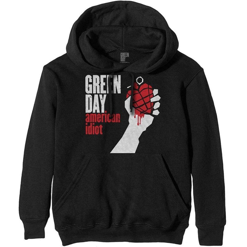 Green Day (American Idiot) Pullover Hoodie - The Musicstore UK