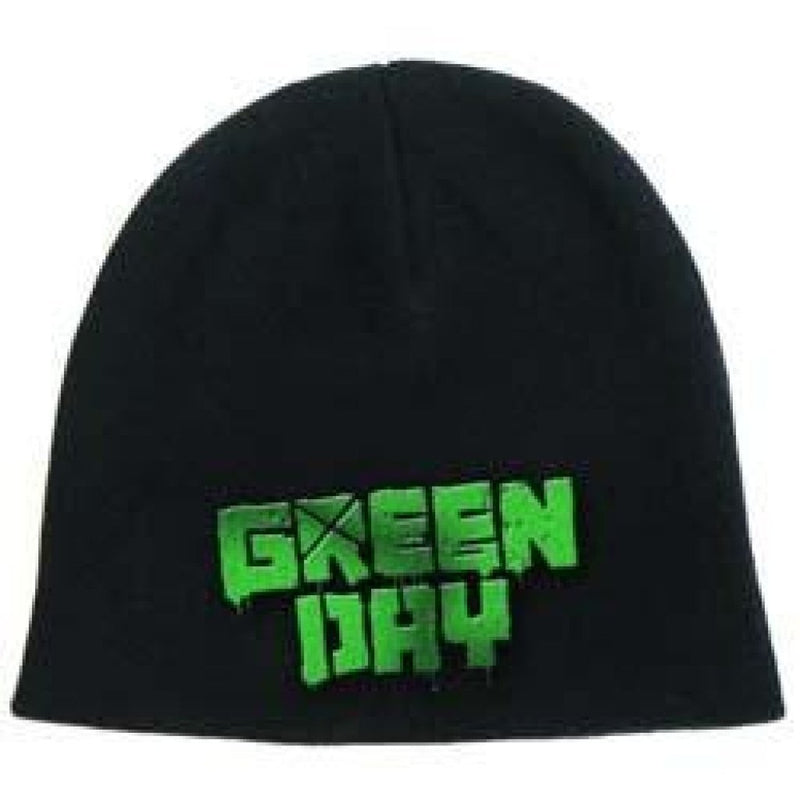 Green Day Logo Unisex Beanie Cap - The Musicstore UK