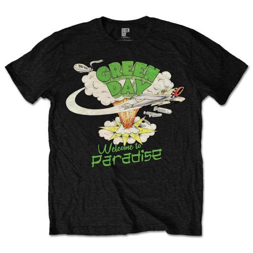 Green Day (Welcome To Paradise) Unisex T-Shirt - The Musicstore UK