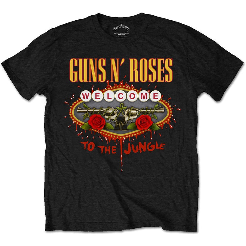 Guns N Roses (Welcome to the Jungle) Unisex T-Shirt - The Musicstore UK