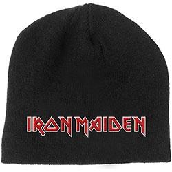 Iron Maiden Logo Unisex Beanie Hat - The Musicstore UK