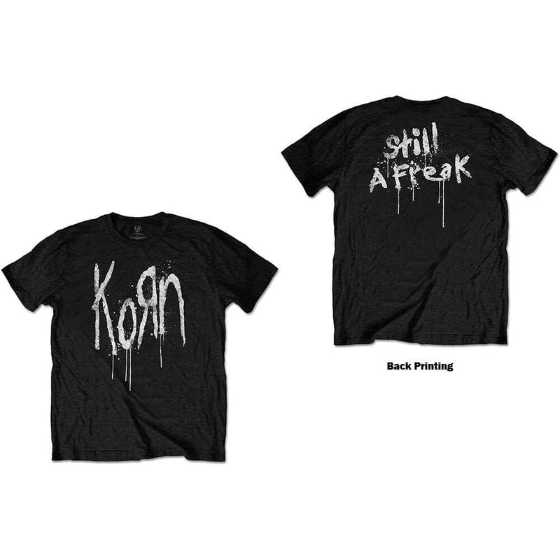 Korn (Still A Freak) Unisex T-Shirt (Back Print) - The Musicstore UK