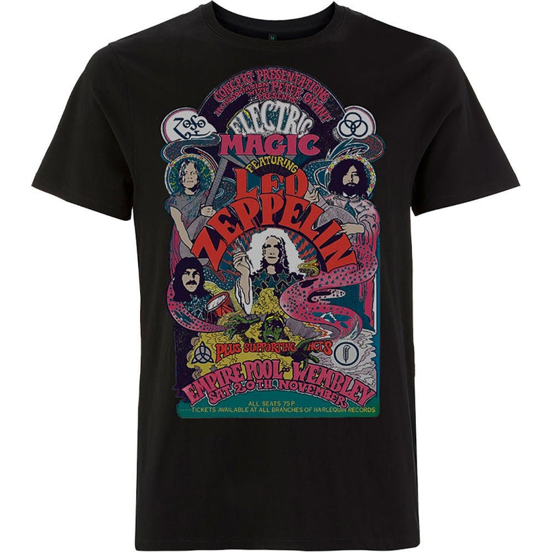Led Zeppelin (Full Colour Electric Magic) Unisex T-Shirt - The Musicstore UK