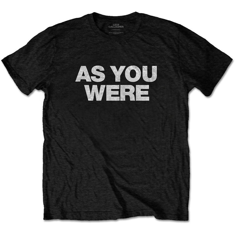 Liam Gallagher (As You Were) Unisex T-Shirt - The Musicstore UK