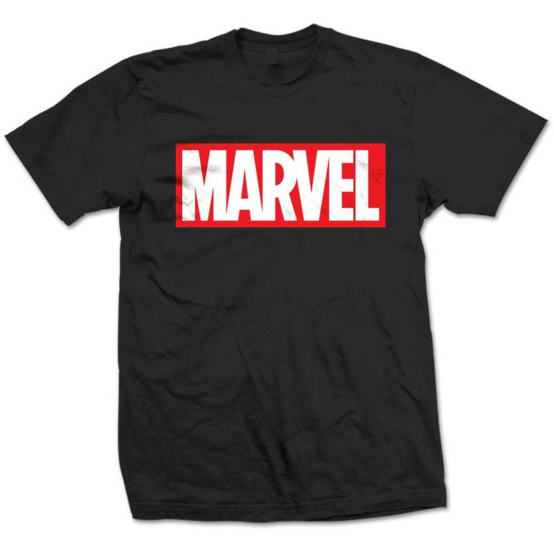 Marvel (Marvel Box Logo) Unisex T-Shirt - The Musicstore UK