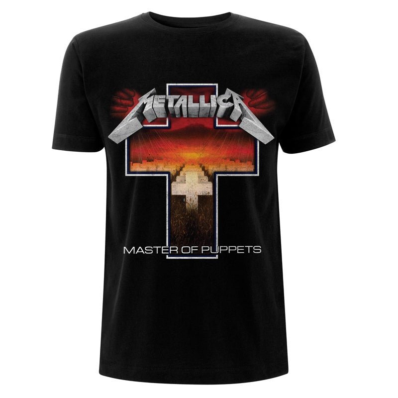 Metallica Master of Puppets Cross Unisex T-Shirt - The Musicstore UK