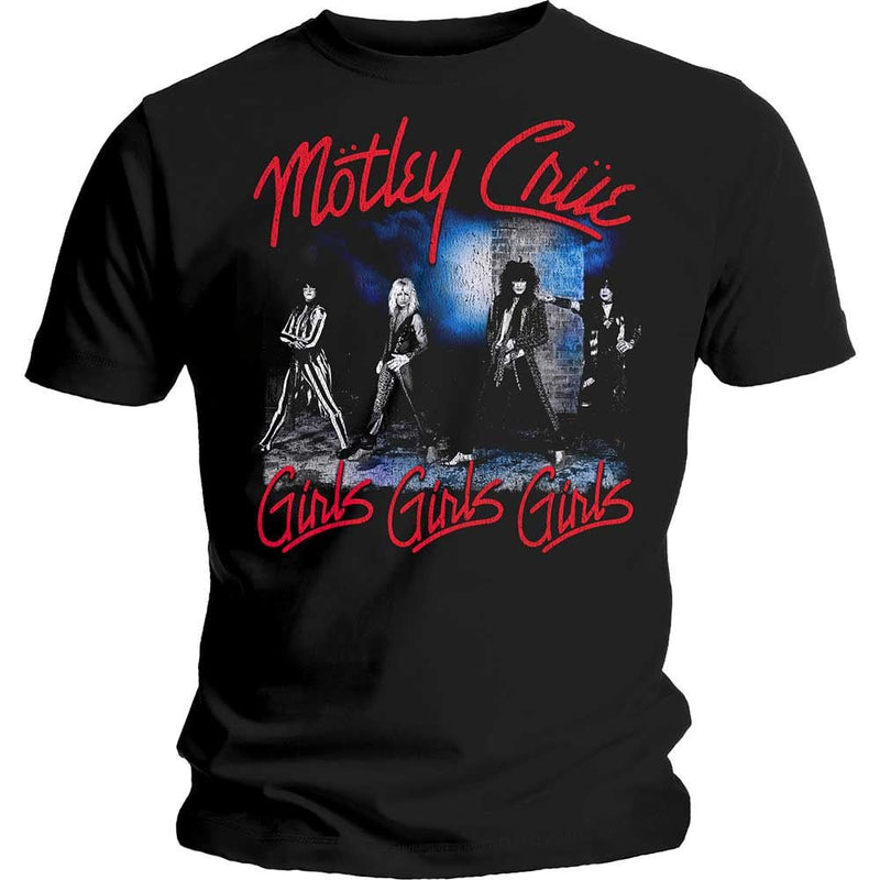 Motley Crue (Smokey Street) Unisex T-Shirt - The Musicstore UK