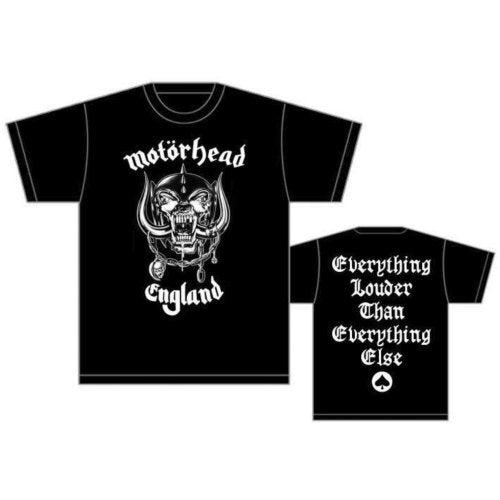 Motorhead England Unisex T-Shirt - The Musicstore UK