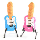 Music Soft Toys (Electric Guitar) Plush Toy in blue. - The Musicstore UK
