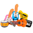 Music Soft Toys (Electric Guitar) Plush Toy in Pink. - The Musicstore UK