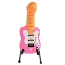 Music Soft Toys (Electric Guitar) Plush Toy in Pink. - The Musicstore UK