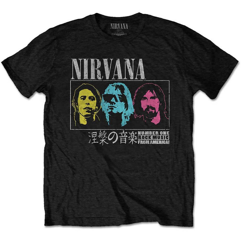 Nirvana (Japan!) Unisex T-Shirt - The Musicstore UK