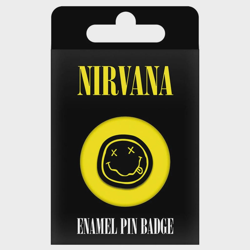 Nirvana (Smiley) Enamel Pin Badge - The Musicstore UK