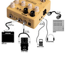 NUX NAP-5 Stageman Floor Acoustic Preamp DI Guitar Effects Pedal - The Musicstore UK