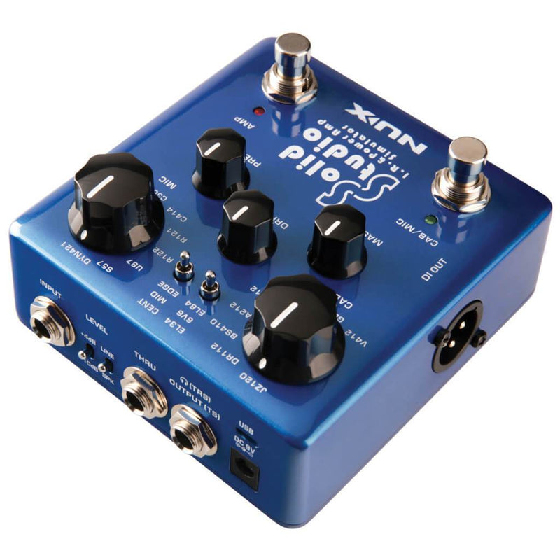 NUX NSS-5 Solid Studio IR & Power Amp Simulator Guitar Effects Pedal - The Musicstore UK