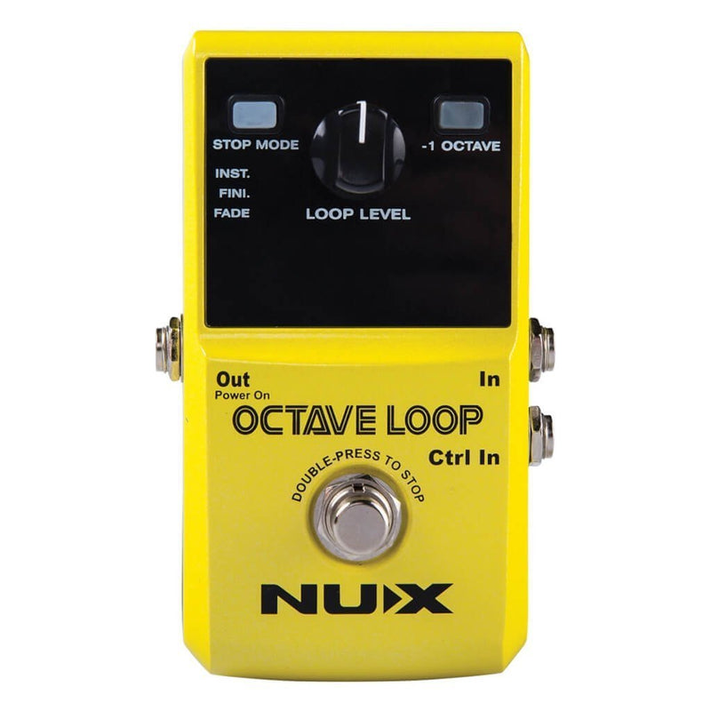 NUX Octave Loop Looper Guitar Effects Pedal - The Musicstore UK