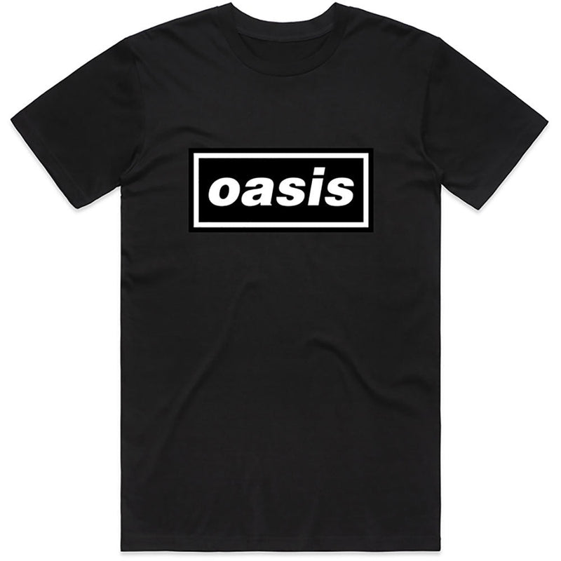 Oasis (Decca Logo) Black Unisex T-shirt - The Musicstore UK
