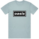 Oasis (Decca Logo) Blue Unisex T-Shirt - The Musicstore UK