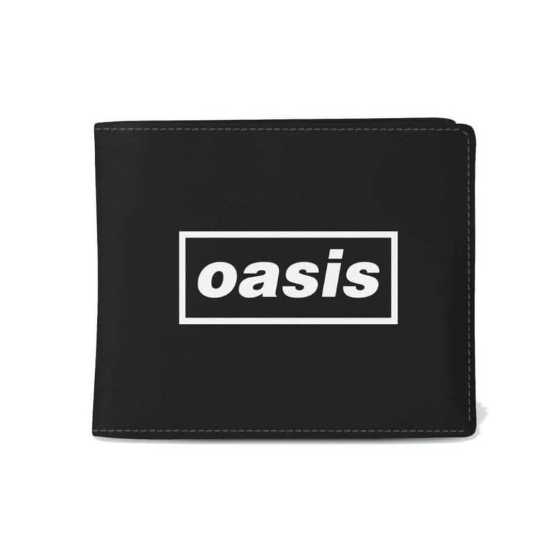 Oasis (Logo) Premium Wallet (Black) - The Musicstore UK