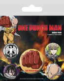 ONE PUNCH MAN (DESTRUCTIVE) BADGE PACK - The Musicstore UK