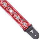 PERRI 7032 JACQUARD STRAP - RED - The Musicstore UK