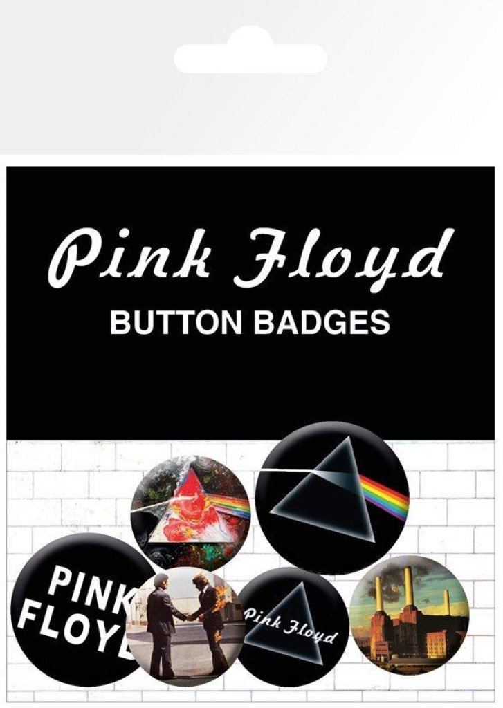Pink Floyd (Albums & Logos) Badge Pack - The Musicstore UK