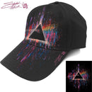 Pink Floyd (DSOTM Pink Splatter) Baseball Cap - The Musicstore UK