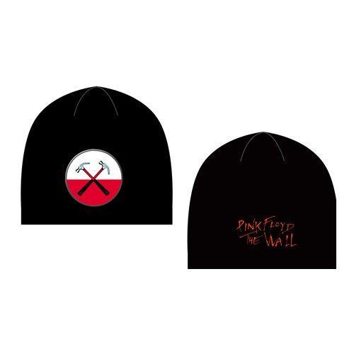 Pink Floyd (The Wall Hammers Logo) Unisex Beanie Hat - The Musicstore UK