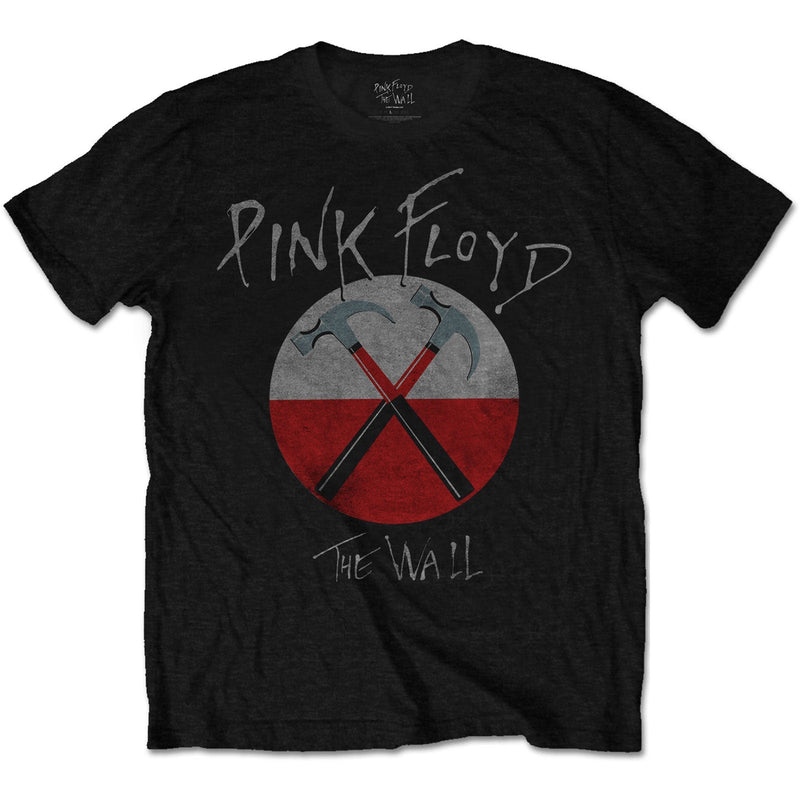 Pink Floyd (The Wall Hammers Logo) Unisex T-Shirt - The Musicstore UK