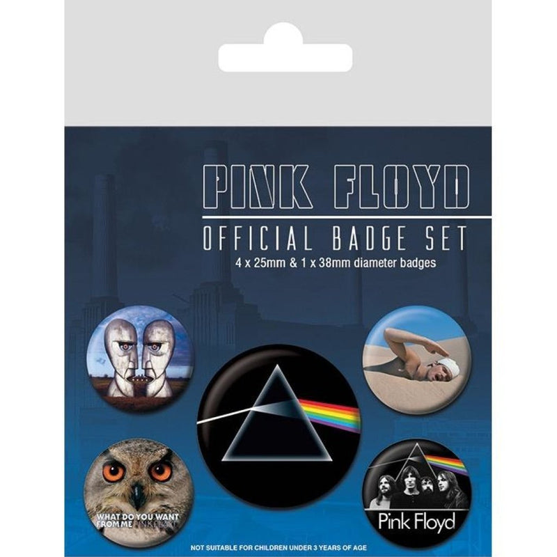 Pink Floyd (Various) Badge Pack - The Musicstore UK