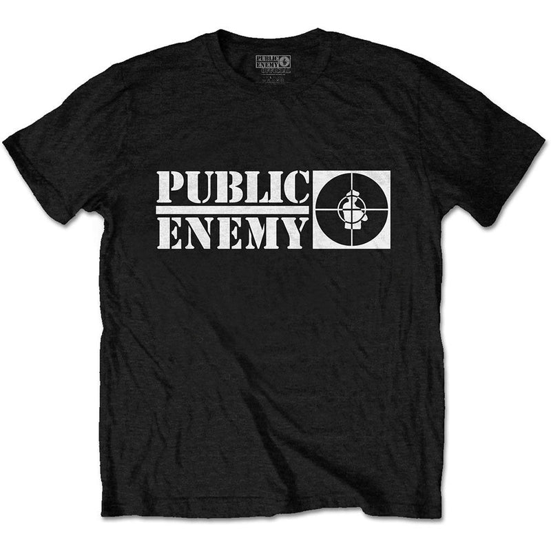 Public Enemy (Crosshairs Logo) Unisex T-Shirt - The Musicstore UK