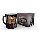 Queen (Classic Crest) Heat Change Mug - The Musicstore UK