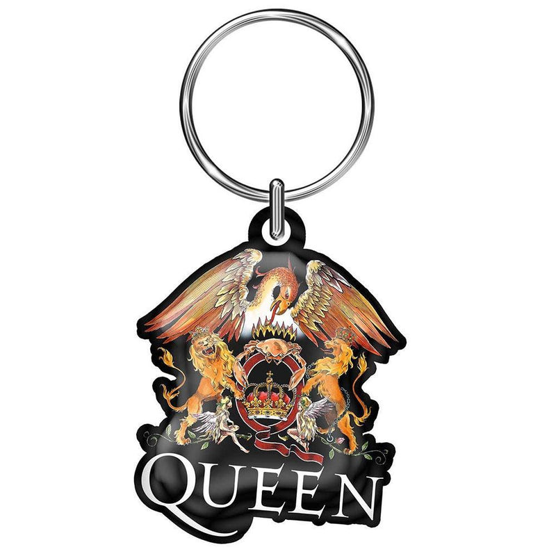 Queen (Classic Crest) Metal Keychain - The Musicstore UK