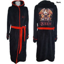 Queen (Classic Crest) Unisex Fleece Bathrobe - The Musicstore UK