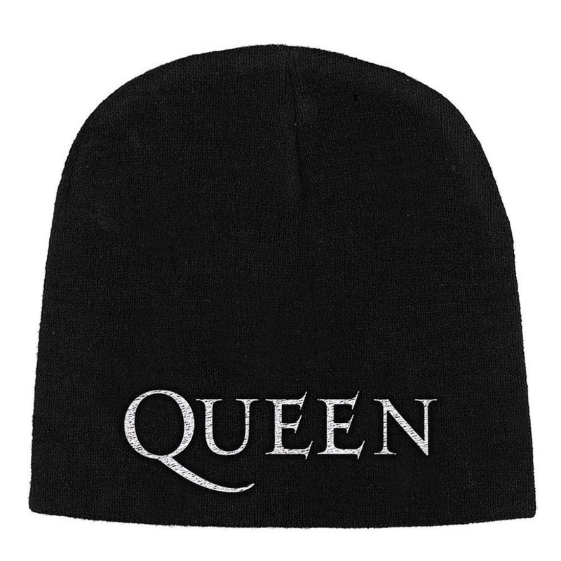 Queen (Logo) Unisex Beanie Hat - The Musicstore UK