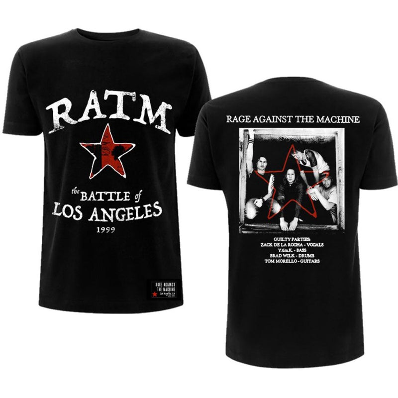 Rage Against The Machine (Battle Star) T-Shirt - The Musicstore UK