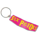 Sex Pistols (Classic Logo, Enamel Infill) Metal Keychain - The Musicstore UK