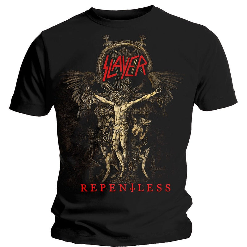 Slayer Cruciform Skeletal Unisex T-Shirt - The Musicstore UK
