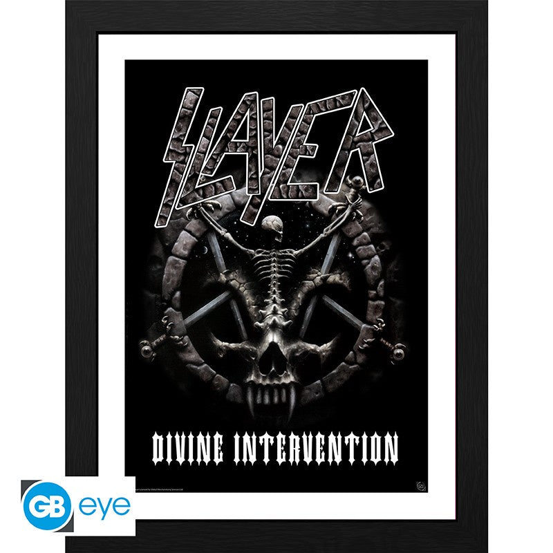 Slayer (Divine Intervention) Framed Collectors Print 30x40cm