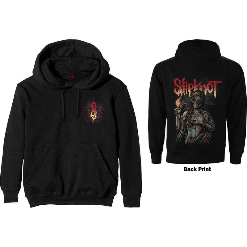 Slipknot (Burn me Away) Unisex Pullover Hoodie (Back Print) - The Musicstore UK