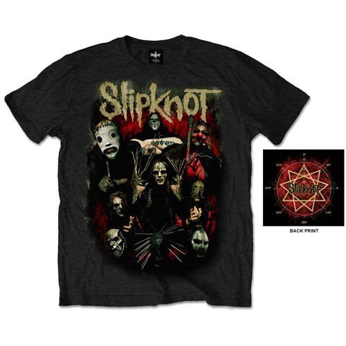Slipknot Come Play Dying Unisex T-Shirt (Back Print) - The Musicstore UK