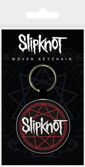 Slipknot (Logo) Woven Keychain - The Musicstore UK