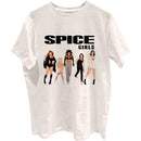 Spice Girls (Photo Poses) Unisex White T-Shirt - The Musicstore UK