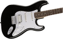 Squier Bullet Stratocaster Hard Tail HSS. Laurel Fingerboard. Black - The Musicstore UK